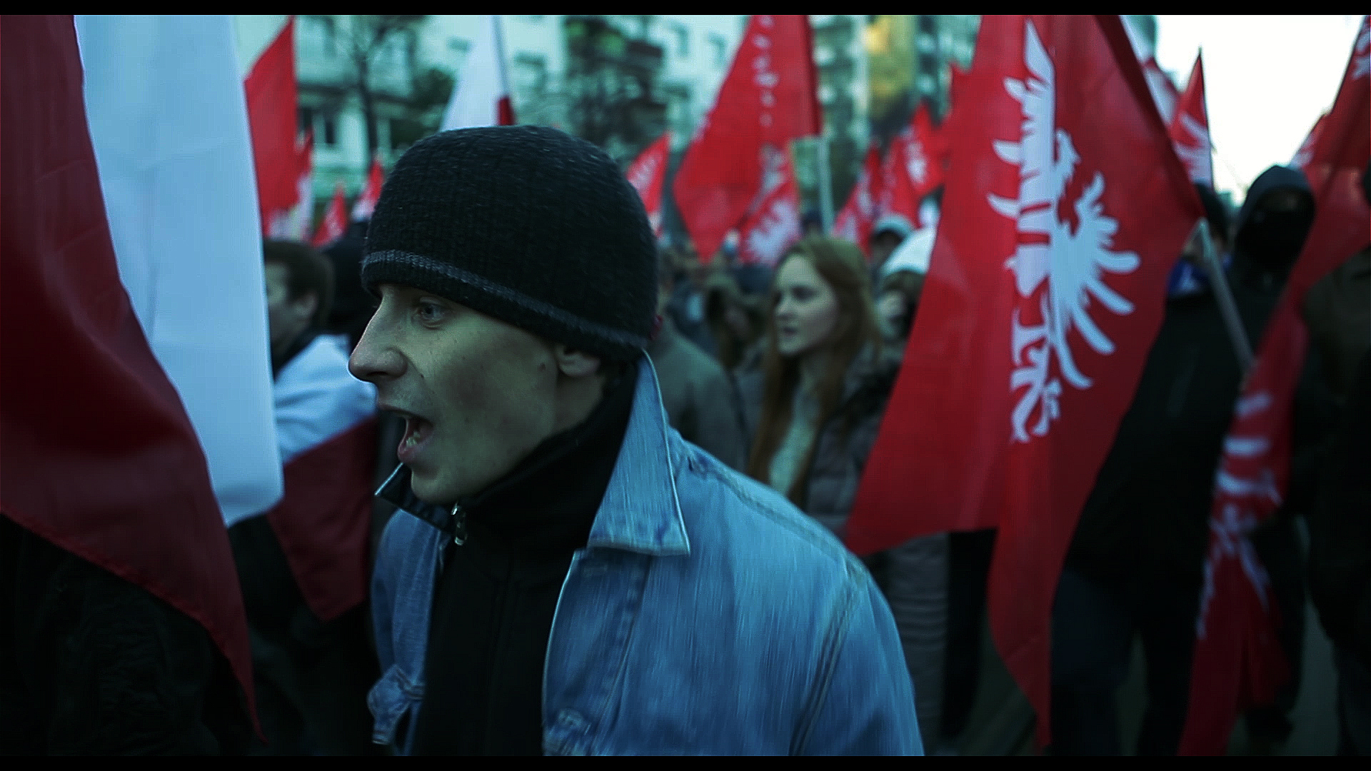 Kadr z filmu jestem Polakiem